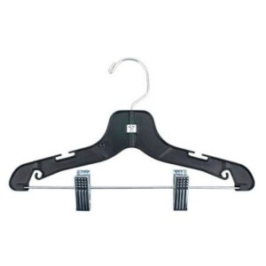 New Black 12" Kids Suit Hanger