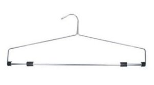 Chrome Non-Slip 22" Bedspread/Linen Hanger