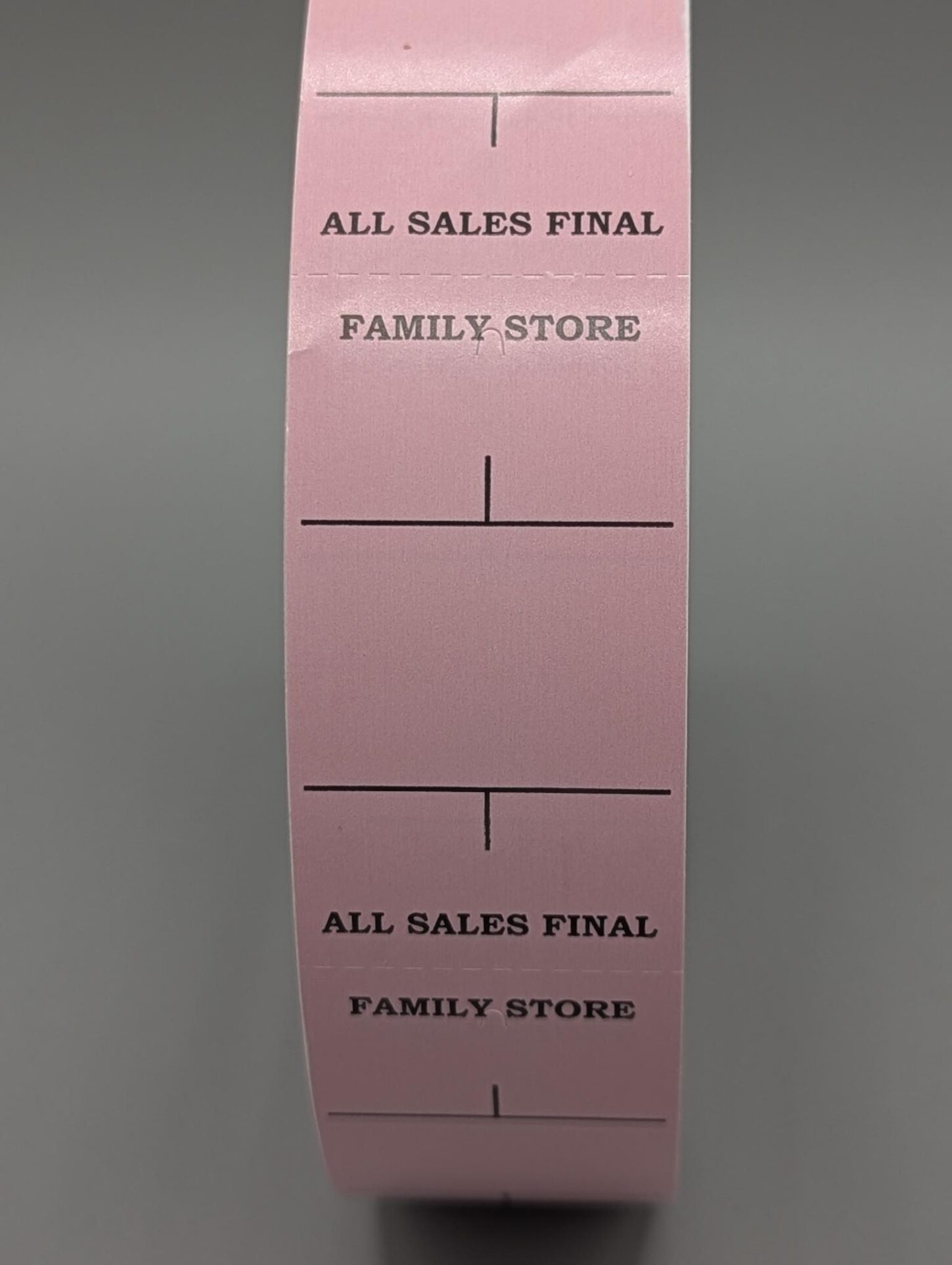 All Sales Final Tag